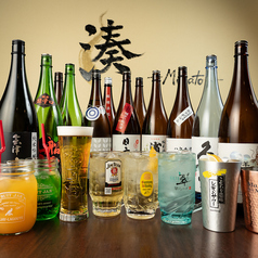 料理にぴったりなアルコールメニューをご用意しています