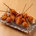 料理メニュー写真&nbsp;串揚げ5本盛り合わせ