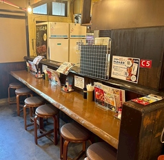 カウンター席