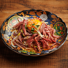 牛タンの美味しいタレユッケ