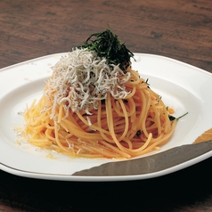 しらすと大葉の和風パスタ