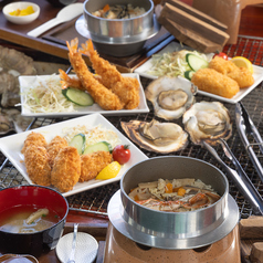 かき焼き 海鮮焼 海道丸のコース写真