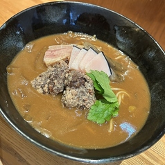 【くじらカレーそば】