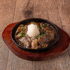 マグロ頬肉ニンニク山椒ステーキ