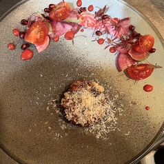 みやこ町産鹿肉のタルタルサラダ