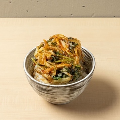 野菜かき揚げ丼 ミニ