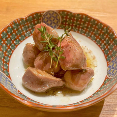 砂肝のコンフィ