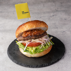 淡路牛パティと湯だねバンズのハンバーガー