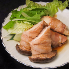 豚巻き　エリンギ