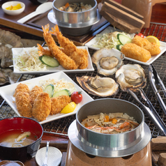 かき焼き 海鮮焼 海道丸のコース写真