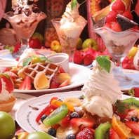 色々なスイーツも豊富！