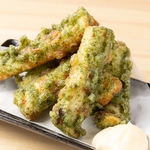 【ちくわの磯部揚げ】お酒のアテにぴったりです。