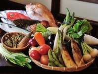 宮城東北の厳選食材を使っています。