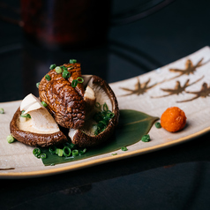 原木しいたけ焼き