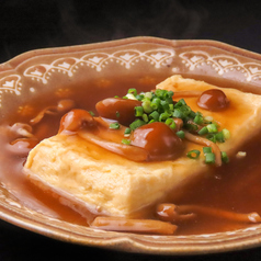 だしまき玉子　きのこあんかけ