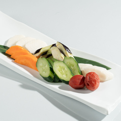 漬物盛り合わせ