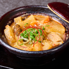 46.和牛もつの辛みそ煮込み