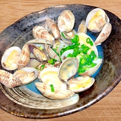 《活貝》あさり酒蒸し/あさりバター