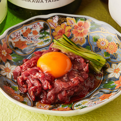 馬肉ユッケ