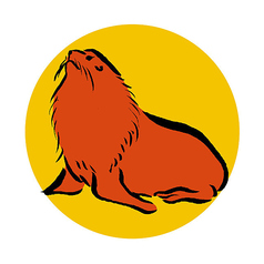 トドのシンプル塩焼き