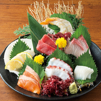 鮮度が肝心！刺盛り！