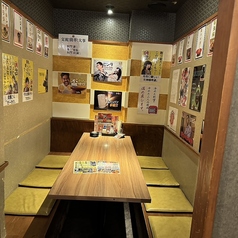 半個室で6~8名様でご利用可能◎