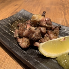 宮崎風鶏もも肉の藁焼き