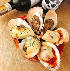 【カキのオーブン焼き】オーブン焼きの盛り合わせ 6P