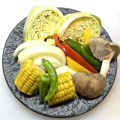 涼屋の焼き野菜盛り合わせ