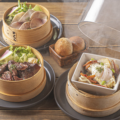 燻製×蒸し籠＝燻蒸籠