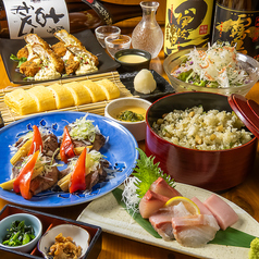 岡山平和町 個室居酒屋かざみどりのコース写真