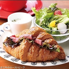 デカワッサンサンドセット 近江牛のローストビーフ