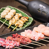 種類豊富な創作串★お仕事帰りのちょい飲みにも最適★