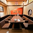 誕生日会や女子会、合コンなどにおすすめの個室です。完全個室や半個室は人気のお席となっておりますので、ご利用をお希望のお客様はお早めにご予約ください