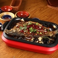 料理メニュー写真&nbsp;鉄板焼きスズキノバサ(白身魚)　約1kg～1.2kg