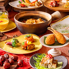 中国料理 王朝 ヒルトン名古屋のコース写真