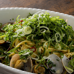 ネギたく和風ボンゴレ