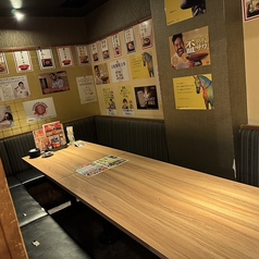 10名様用が1席、10~20名様用1席ご用意ございます◎