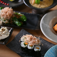 バリエーション豊かな逸品料理