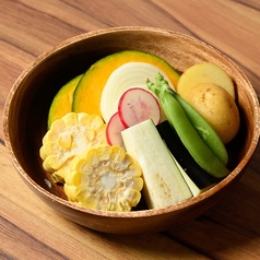 だだ季節の野菜盛り