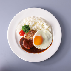 お子様ハンバーグプレート(パン食べ放題&ドリンクバー付)