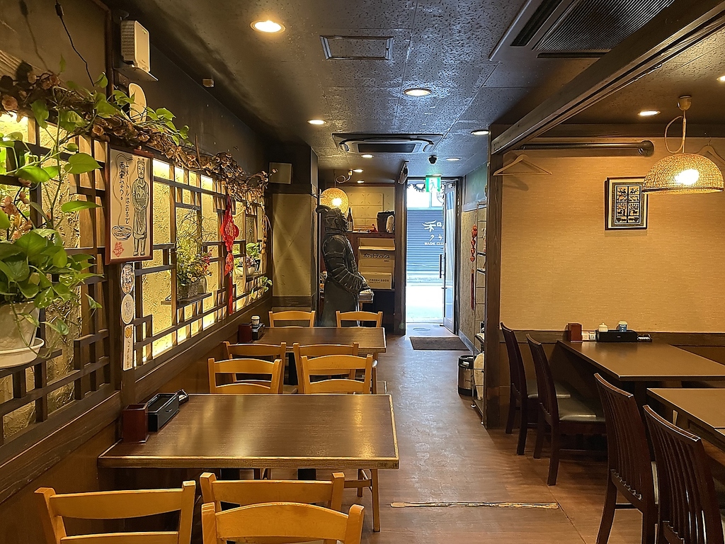 広々とした店内です。