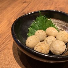 うずら玉子の藁焼き