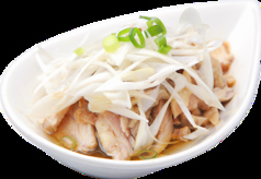鶏肉のネギ油香りかけ