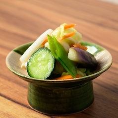 季節野菜の浅漬け