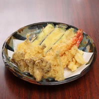 旬の味覚を贅沢に味わう！サクサク熱々の天ぷら