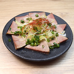 塩ごま油豚レバー刺し