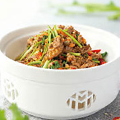 牛肉の湖南風炒め