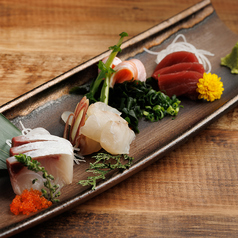 鮮魚お刺身4点盛り