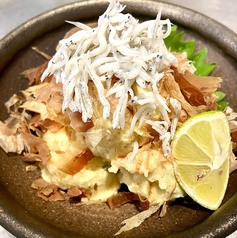 和田島産釜揚げしらすのポテサラ